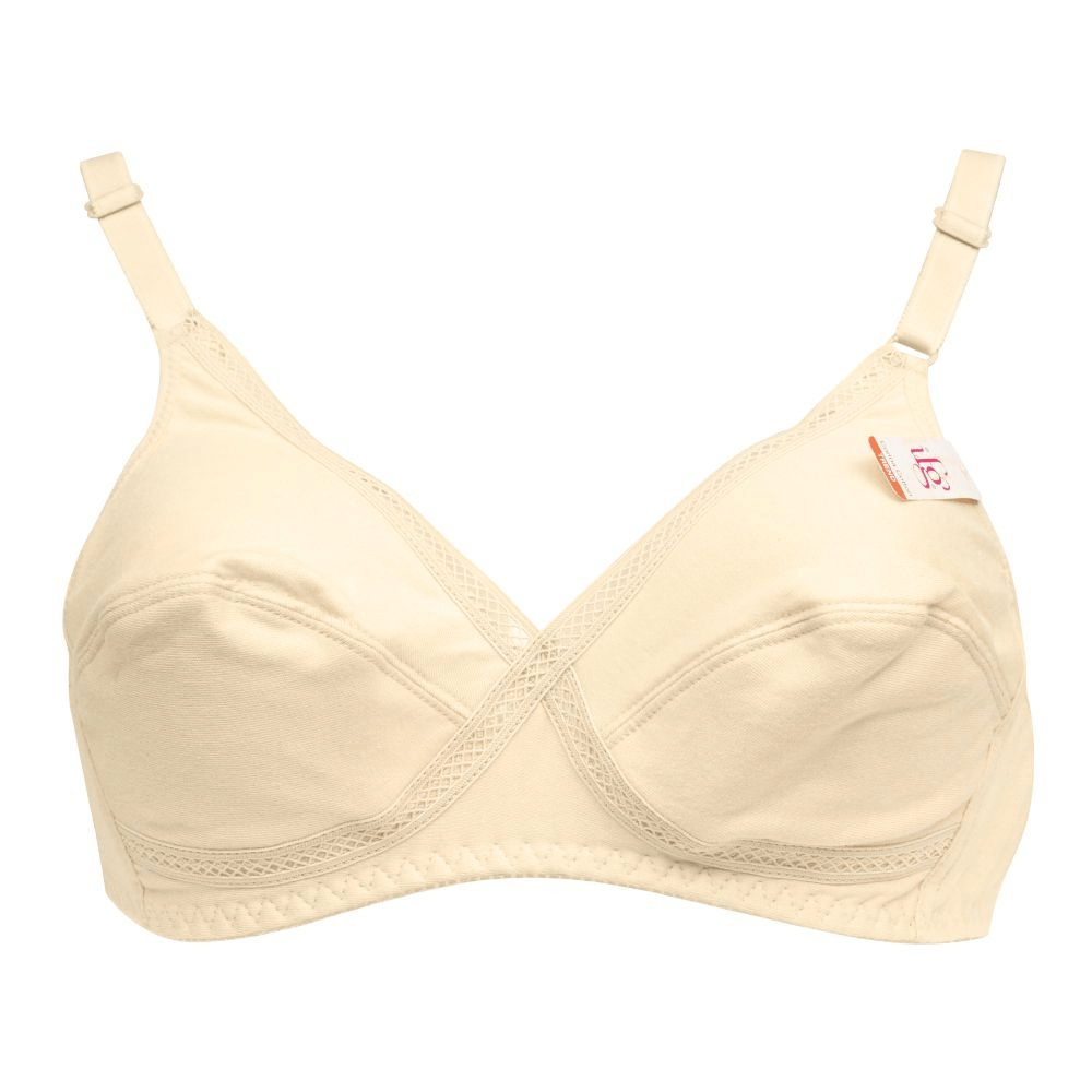 Pack of 3 PURE COTTON SUMMER BRA FULL THIN FABRICK